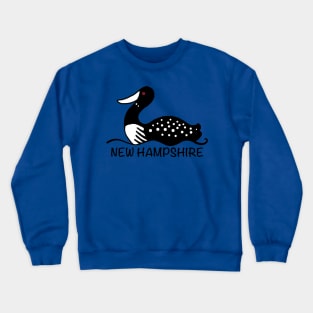 New Hampshire loon Crewneck Sweatshirt